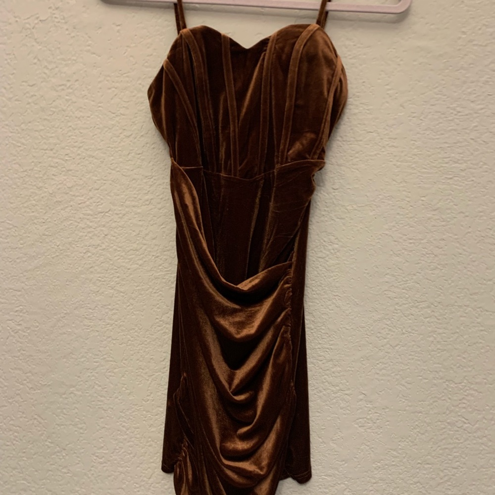 Brown Bodycon dress size medium